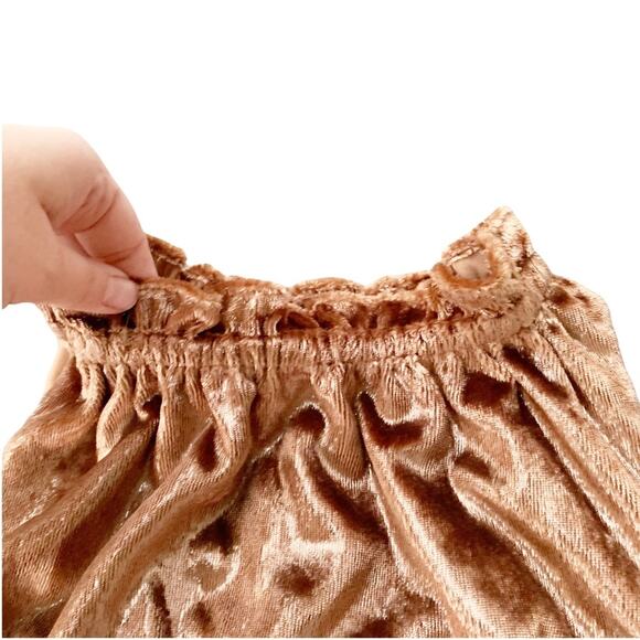 Gorgeous Ramy Brook Metallic Brown Sleeveless Top - Picture 4 of 16